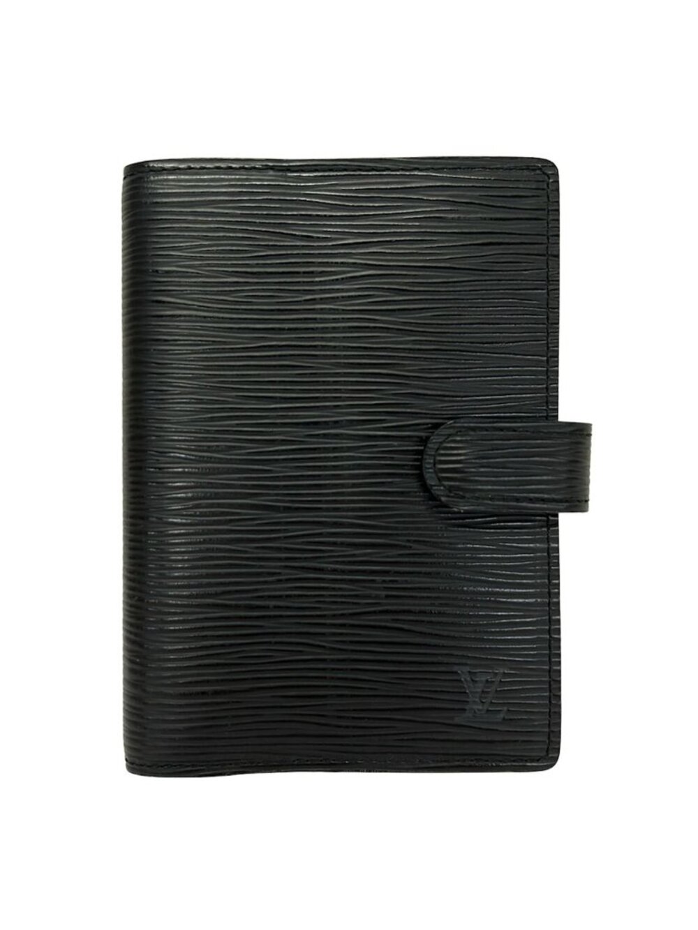 Louis Vuitton Notebook Epi Agenda PM Noir Leather